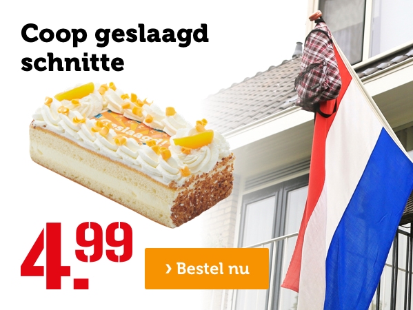 Coop geslaagd schnitte | 4.99 | Bestel nu