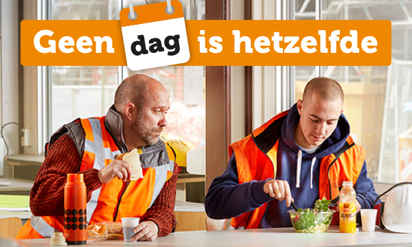 Geen dag is hetzelfde