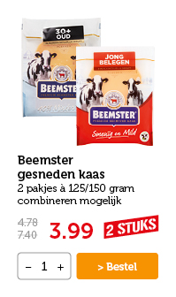 Beemster gesneden kaas