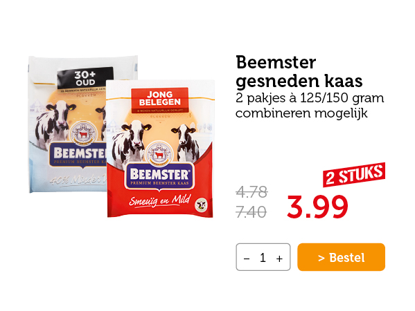 Beemster gesneden kaas