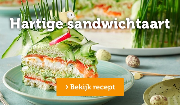 Hartige sandwichtaart | Bekijk recept