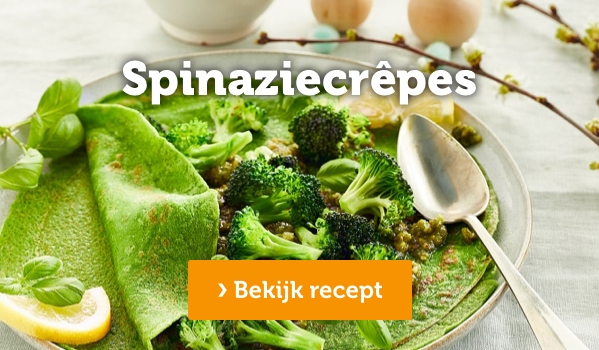 Spinaziecrêpes | Bekijk recept