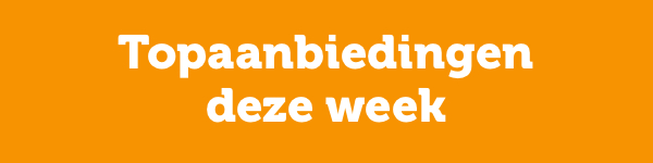 Topaanbiedingen van deze week