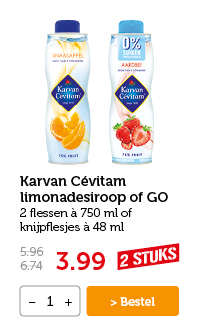 Karvan Cévitam limonadesiroop of GO