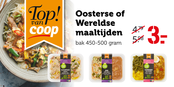 Top! van Coop maaltijden