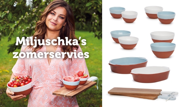 Miljuschka's zomerservies! | Maak je (zomer)servies compleet | Meer informatie