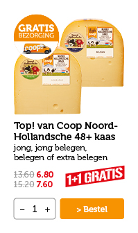 GRATIS BEZORGING | Top! van Coop Noord-Hollandsche 48+ kaas