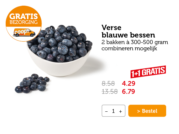 GRATIS BEZORGING | Verse blauwe bessen