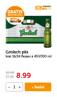 GRATIS BEZORGING | Grolsch pils