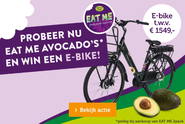 PROBEER NU EAT ME AVOCADO'S EN WIN EEN E-BIKE!* | Bekijk actie