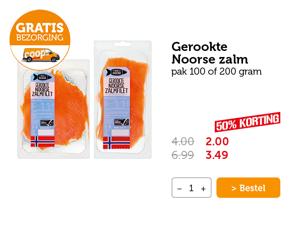 Gerookte Noorse zalm