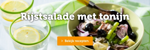 Rijstsalade met tonijn | Bekijk recepten