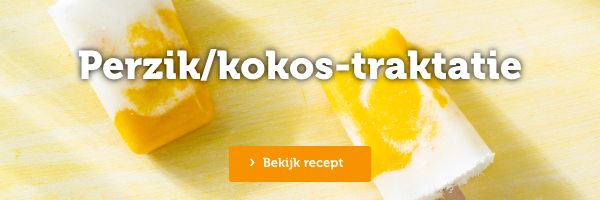 Perzik/kokos-traktatie