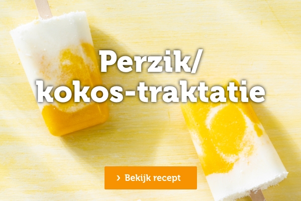Perzik/kokos-traktatie