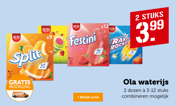 Ola waterijs | 2 STUKS 3.99 | Bekijk aanbieding