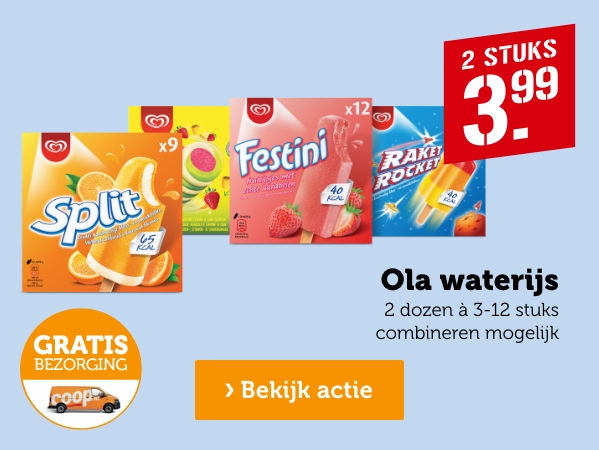 Ola waterijs | 2 STUKS 3.99 | Bekijk aanbieding