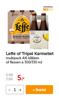 Leffe of Tripel Karmeliet