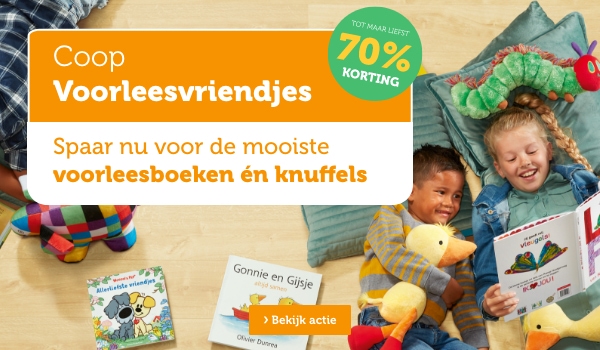 Coop Voorleesvriendjes | Tot maar liefst 70% korting | Bekijk actie