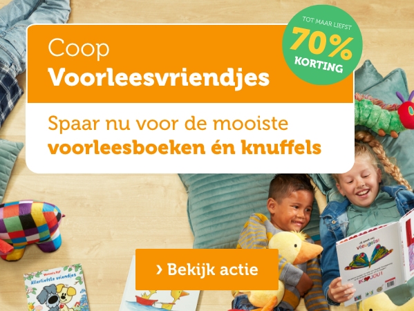 Coop Voorleesvriendjes | Tot maar liefst 70% korting | Bekijk actie