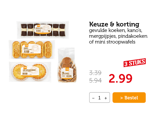 Keuze & korting