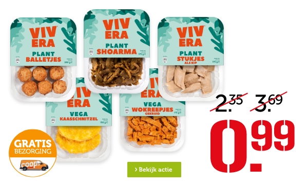 VIVERA | Van 2.35/3.69 voor: 0.99 | Bekijk actie