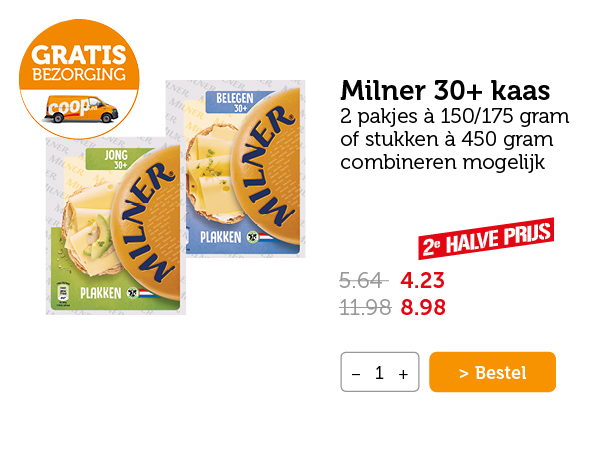 Milner 30+ kaas