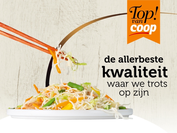 Top! van Coop rijkgevulde mihoen