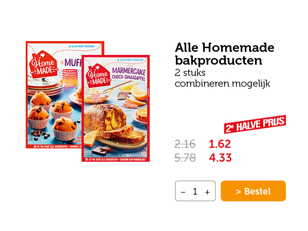 Alle Homemade bakproducten