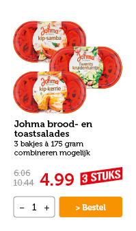 Johma brood- en toastsalades