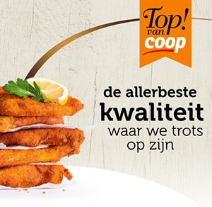 Top! van Coop kipschnitzel 