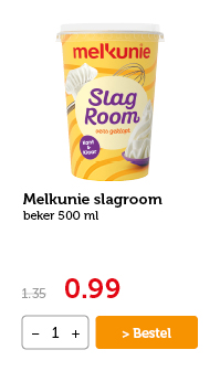 Melkunie slagroom