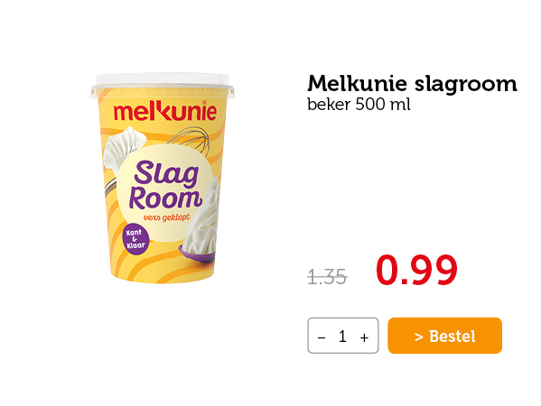 Melkunie slagroom