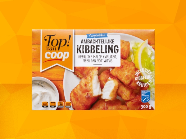 Top! van Coop ambachtelijke kibbeling