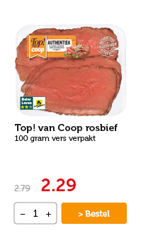 Top! van Coop rosbief