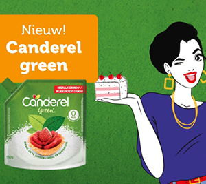 Nieuw! Canderel Green Crunchy 