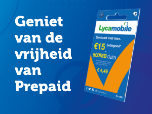 Geniet van de vrijheid van Prepaid