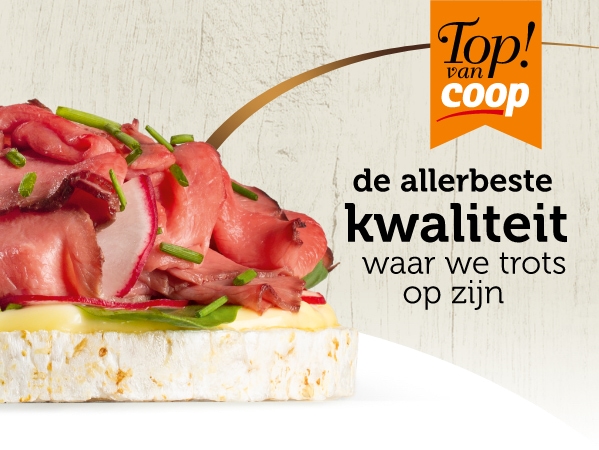 Top! van Coop Authentieke vleeswaren