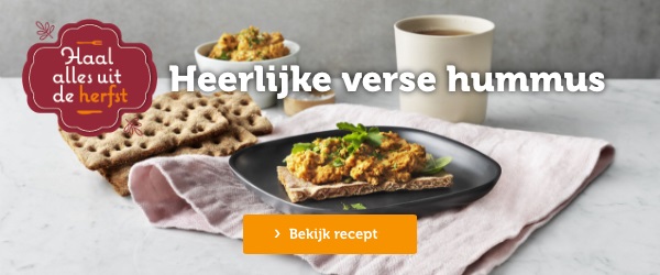 Heerlijk verse hummus | Bekijk recept