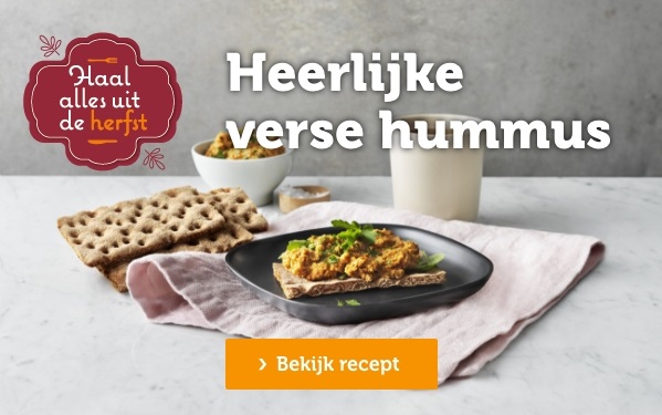 Heerlijk verse hummus | Bekijk recept