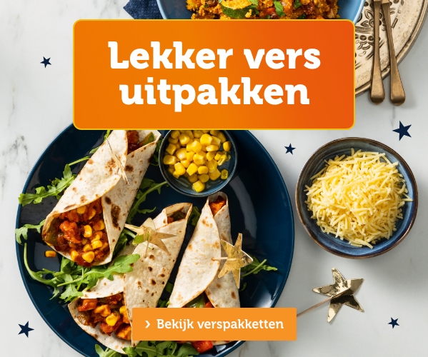 Lekker vers uitpakken | Bekijk verspakketten