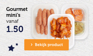 Gourmet mini's | vanaf 1.50 | Bekijk product