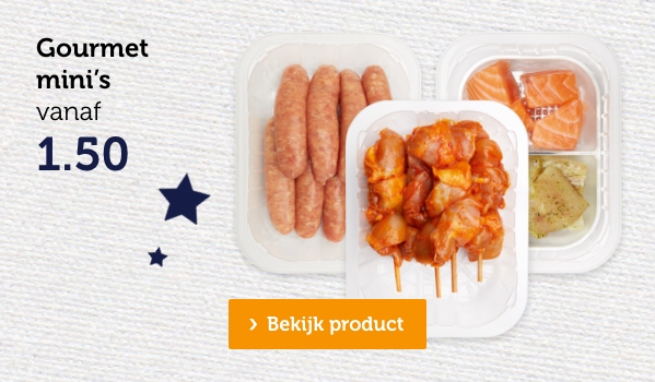 Gourmet mini's | vanaf 1.50 | Bekijk product