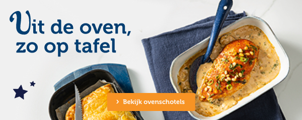 Uit de oven, zo op tafel | Bekijk ovenschotels