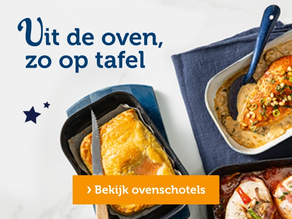 Uit de oven, zo op tafel | Bekijk ovenschotels