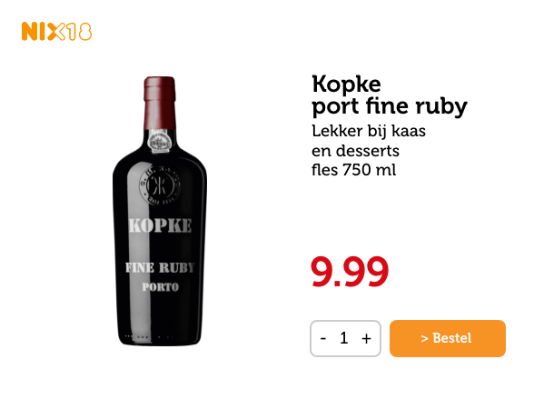 Kopke port fine ruby