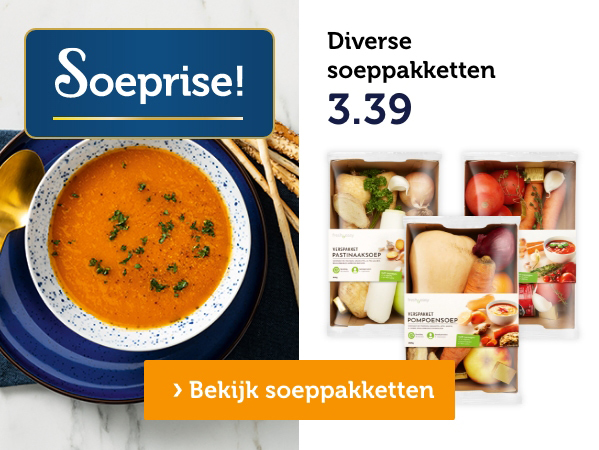 Soeprise! | Diverse soeppakketten | 3.39 | Bekijk soeppakketten