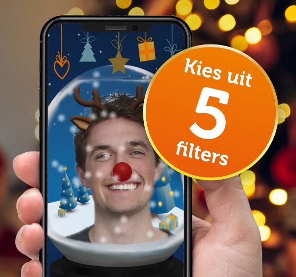 Probeer ons kerstfilter!