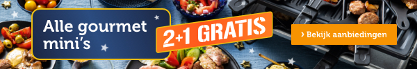 Alle gourmet mini's | 2+1 GRATIS | Bekijk aanbiedingen