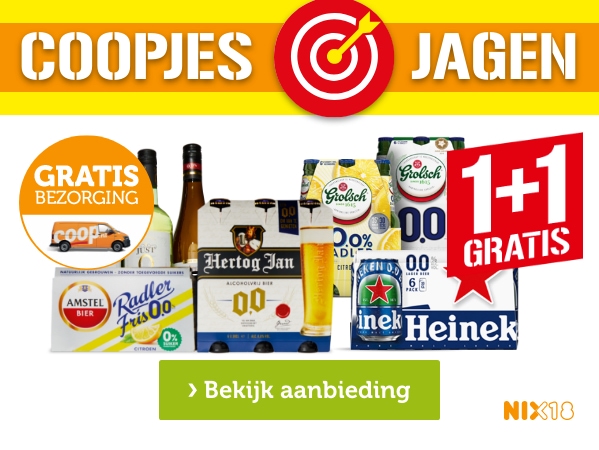 COOPJES JAGEN | Alle alcoholvrije bieren of wijnen | 1+1 GRATIS | Bekijk aanbieding