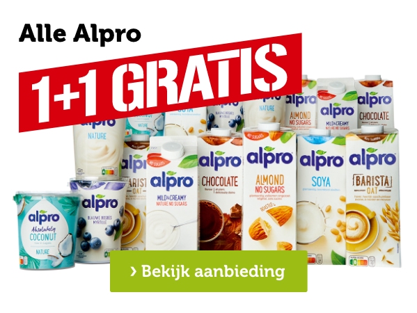 Alle Alpro | 1+1 GRATIS | Bekijk aanbieding